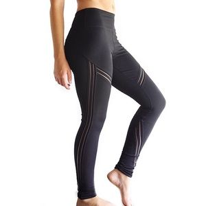 🖤 Black Mesh Panel Leggings